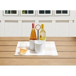 Better Homes & Gardens Galvanized Wine Caddy Utensil Caddy
